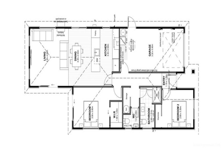 Photo of property in 22 Cunningham Street, Leeston, 7632