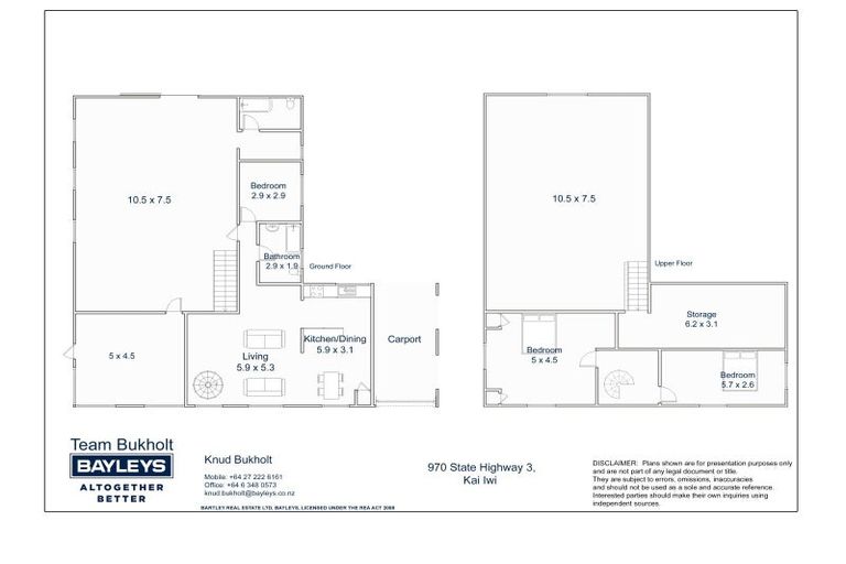Photo of property in 970 State Highway 3, Kai Iwi, Whanganui, 4574