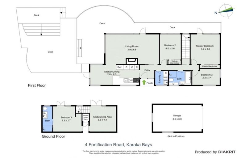 Photo of property in 4 Fortification Road, Karaka Bays, Wellington, 6022