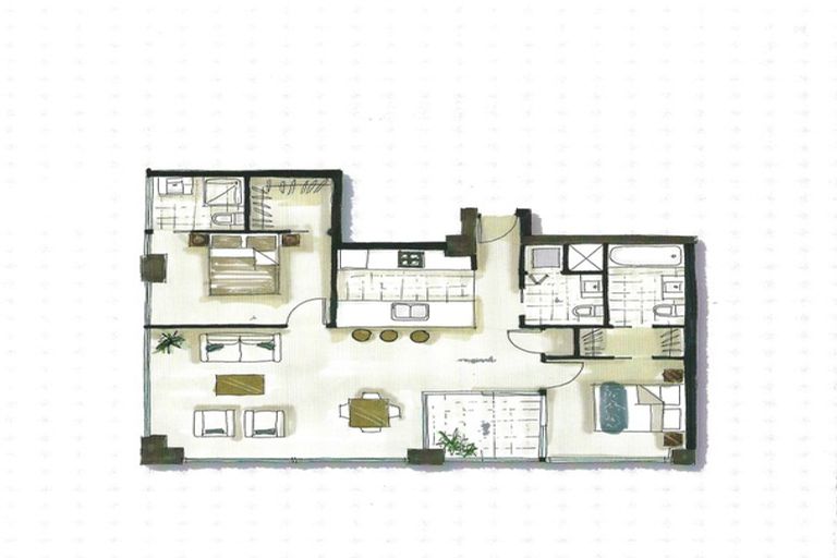 Photo of property in Sentinel Apartments, 1303/3 Northcroft Street, Takapuna, Auckland, 0622