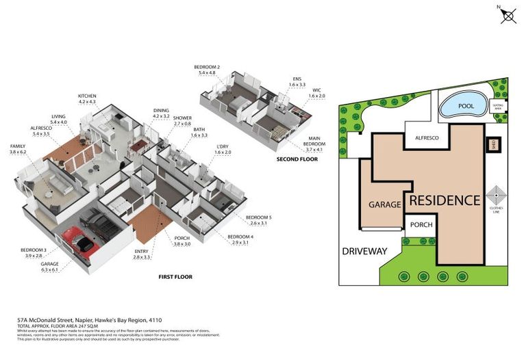 Photo of property in 57a Mcdonald Street, Napier South, Napier, 4110