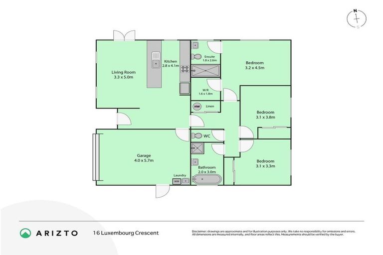 Photo of property in 16 Luxembourg Crescent, Halswell, Christchurch, 8025