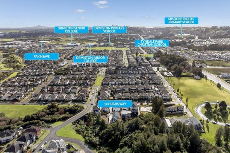 Photo of property in 14 Hughs Way, Flat Bush, Auckland, 2019