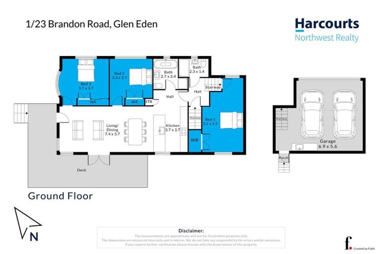 Photo of property in 1/23 Brandon Road, Glen Eden, Auckland, 0602