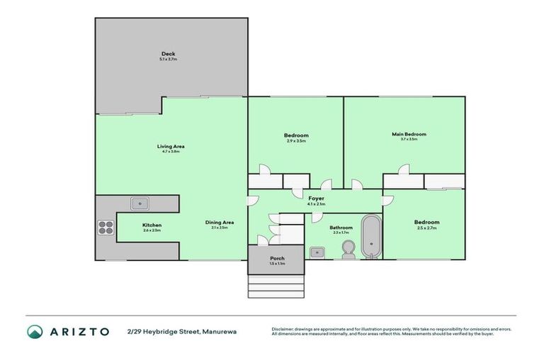 Photo of property in 2/29 Heybridge Street, Manurewa, Auckland, 2102