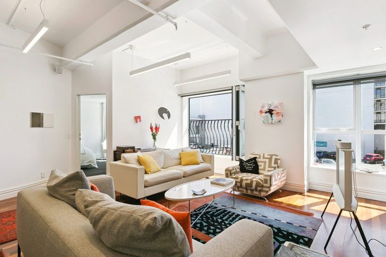 Photo of property in Tennyson Apartments, 31/25 Tennyson Street, Te Aro, Wellington, 6011