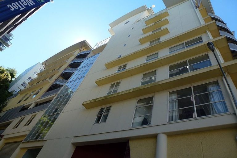 Photo of property in Sirocco Apartments, 810/8 Church Street, Wellington Central, Wellington, 6011