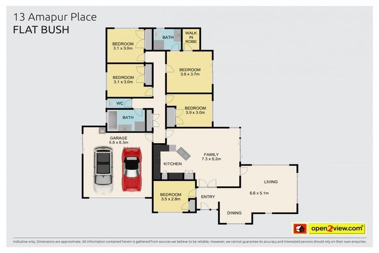 Photo of property in 13 Amapur Place, Flat Bush, Auckland, 2019