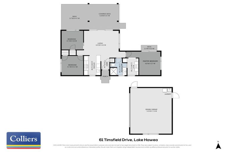 Photo of property in 61 Timsfield Drive, Lake Hawea, Wanaka, 9382