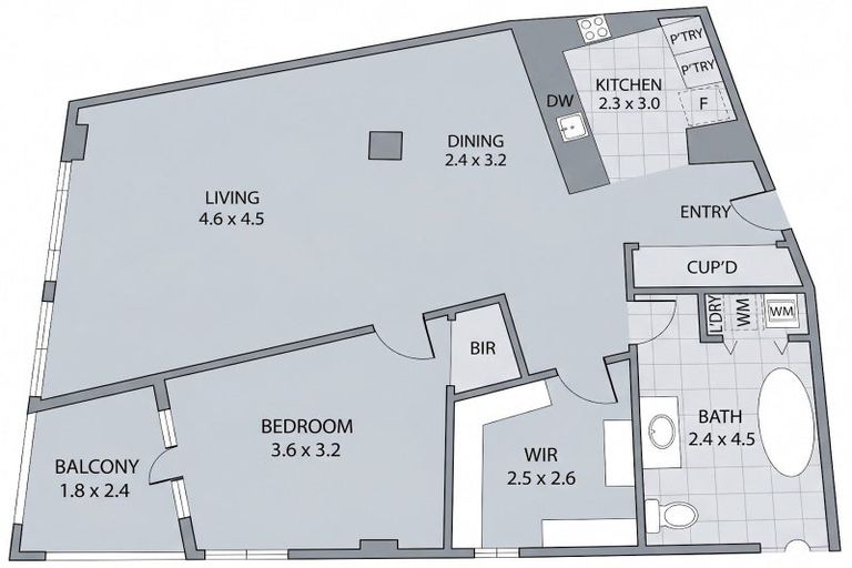Photo of property in Dominion Apartments, 1/80 Victoria Street, Wellington Central, Wellington, 6011
