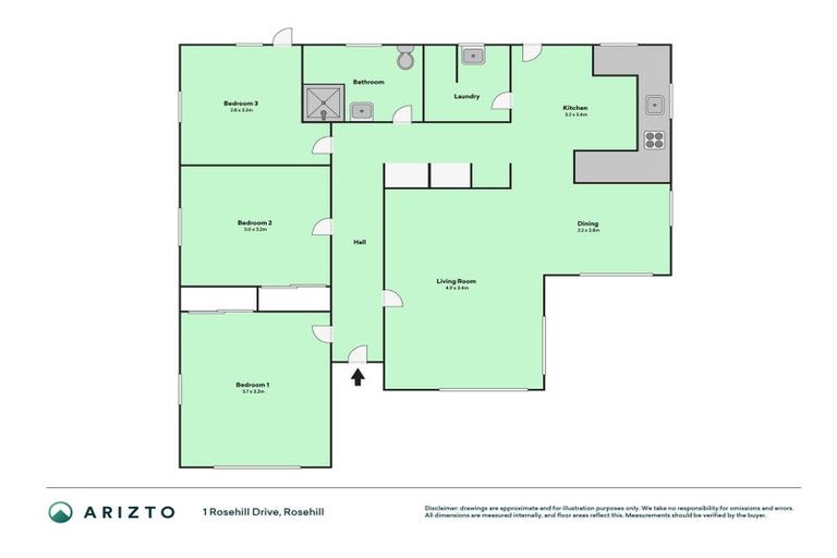 Photo of property in 1 Rosehill Drive, Rosehill, Papakura, 2113
