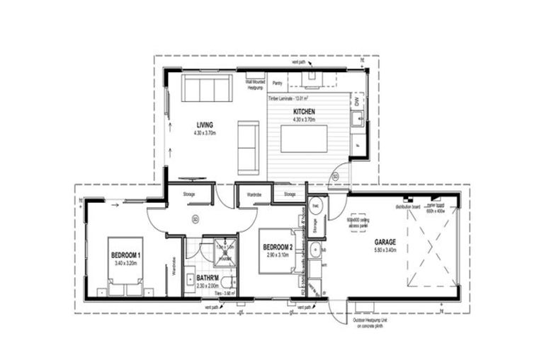 Photo of property in 32 Edlin Lane, Pegasus, 7612