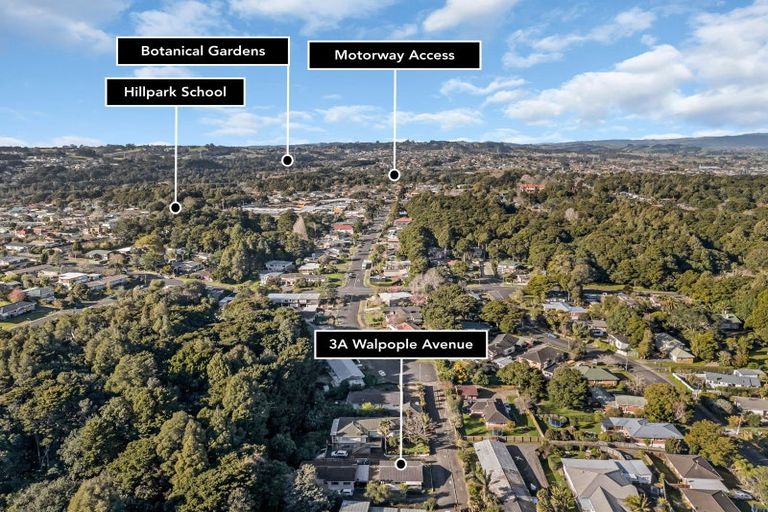 Photo of property in 3a Walpole Avenue, Hillpark, Auckland, 2102
