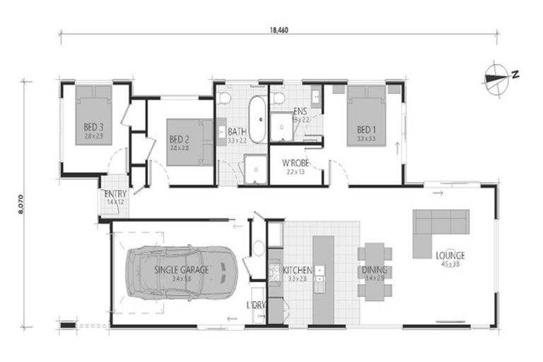 Photo of property in 33 Hammick Crescent, Pyes Pa, 3112