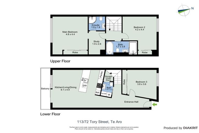 Photo of property in Century City Apartments, 113/72 Tory Street, Te Aro, Wellington, 6011