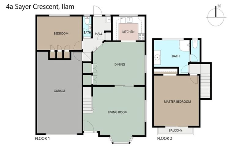 Photo of property in 1/4 Sayers Crescent, Ilam, Christchurch, 8041