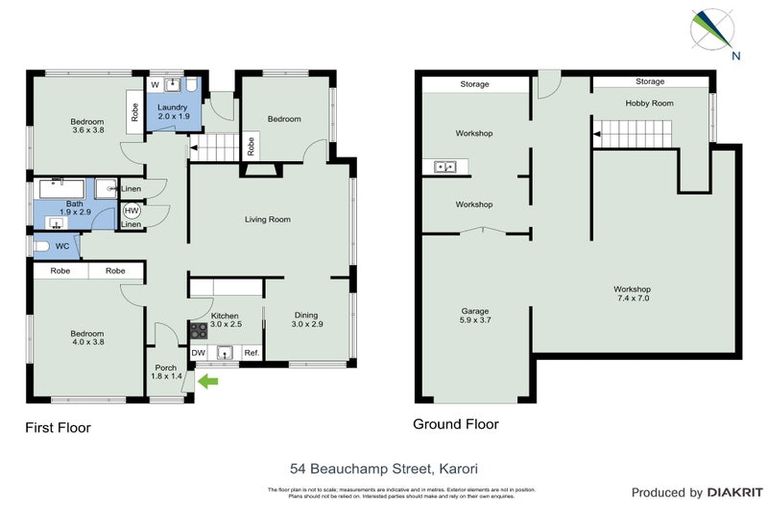 Photo of property in 54 Beauchamp Street, Karori, Wellington, 6012