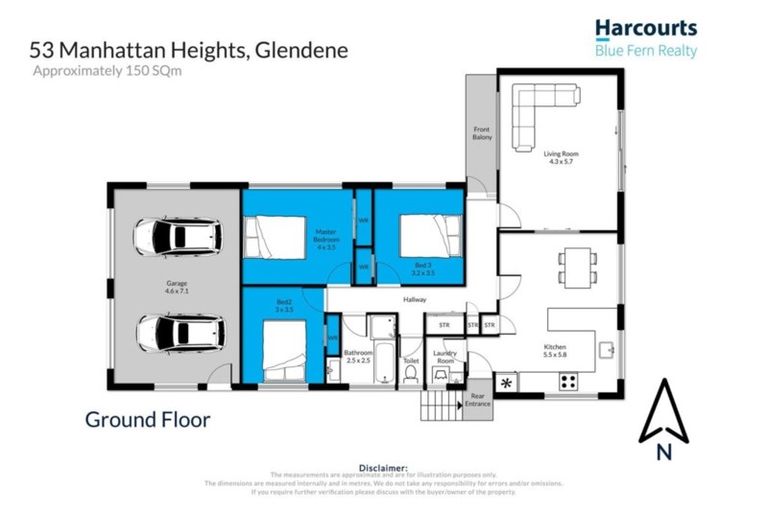 Photo of property in 53 Manhattan Heights, Glendene, Auckland, 0602