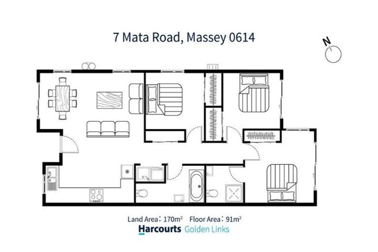 Photo of property in 7 Mata Road, Massey, Auckland, 0614