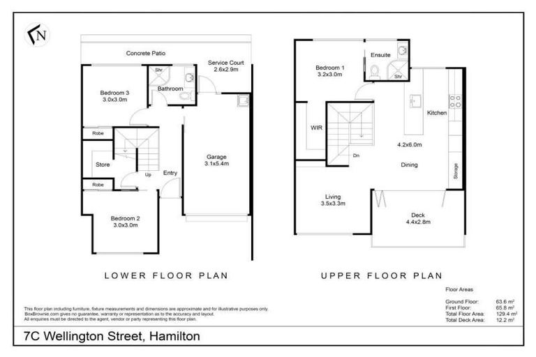 Photo of property in 7c Wellington Street, Hamilton East, Hamilton, 3216