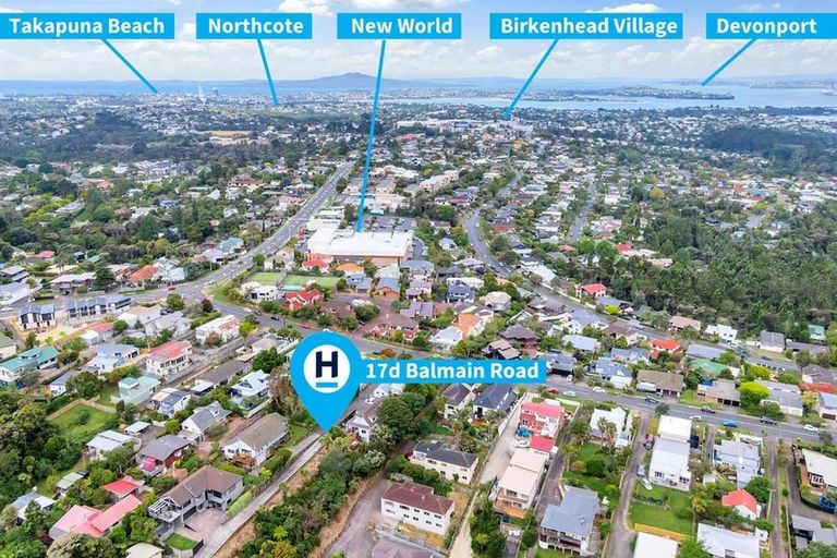 Photo of property in 17d Balmain Road, Birkenhead, Auckland, 0626