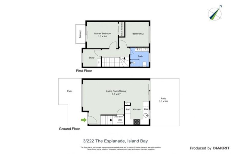 Photo of property in 3/222 The Esplanade, Island Bay, Wellington, 6023