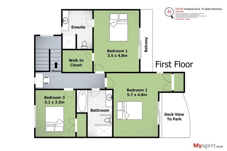 Photo of property in 21/15a Vinograd Drive, Te Atatu Peninsula, Auckland, 0610