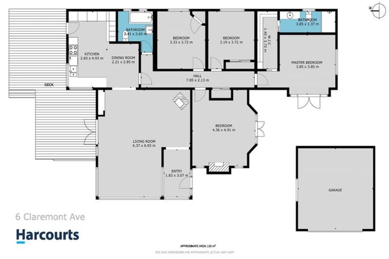 Photo of property in 6 Claremont Avenue, Papanui, Christchurch, 8053