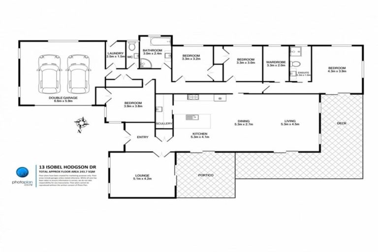 Photo of property in 13 Isobel Hodgson Drive, Cambridge, 3434