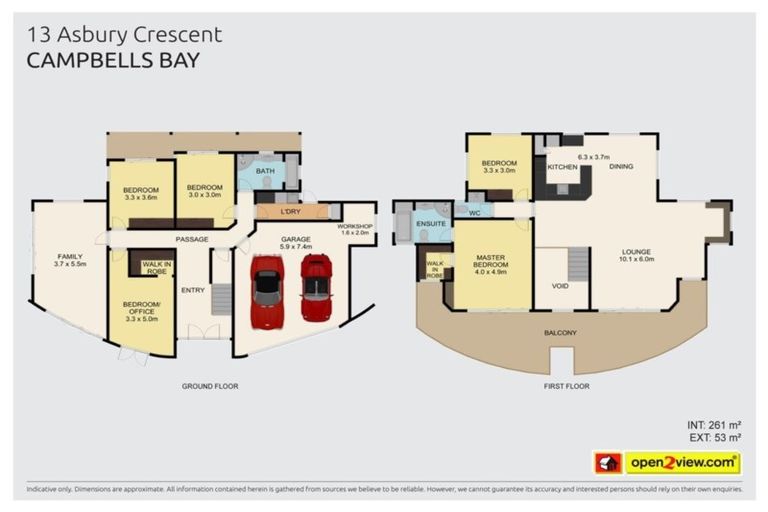 Photo of property in 13 Asbury Crescent, Campbells Bay, Auckland, 0630
