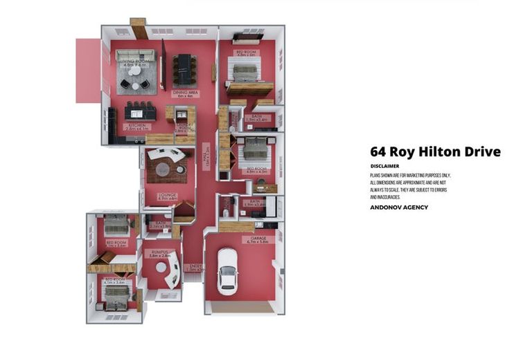 Photo of property in 64 Roy Hilton Drive, Flagstaff, Hamilton, 3210