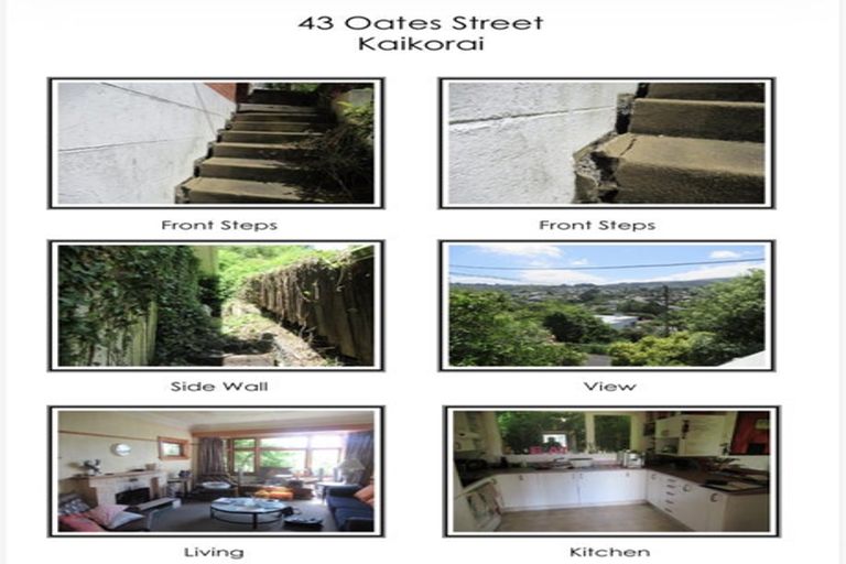Photo of property in 43 Oates Street, Kaikorai, Dunedin, 9010