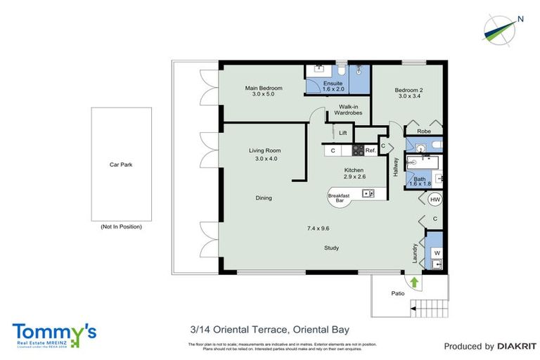 Photo of property in 3/14 Oriental Terrace, Oriental Bay, Wellington, 6011