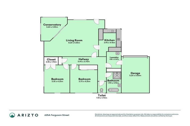 Photo of property in 625a Ferguson Street, Terrace End, Palmerston North, 4410