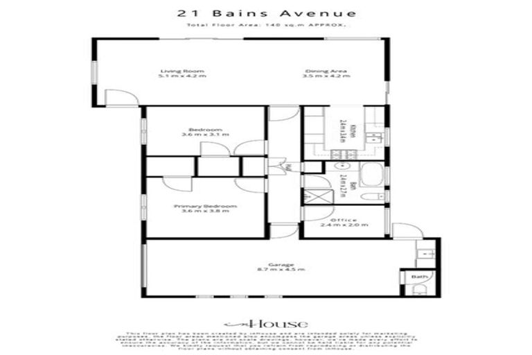 Photo of property in 21 Bains Avenue, Hamilton East, Hamilton, 3216