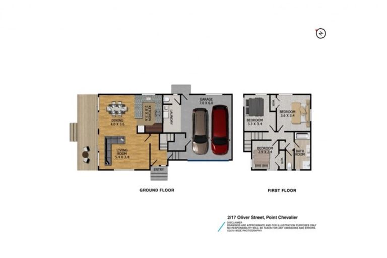 Photo of property in 2/17 Oliver Street, Point Chevalier, Auckland, 1022