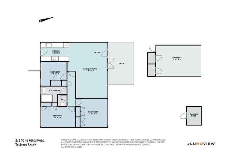 Photo of property in 3/340 Te Atatu Road, Te Atatu South, Auckland, 0610