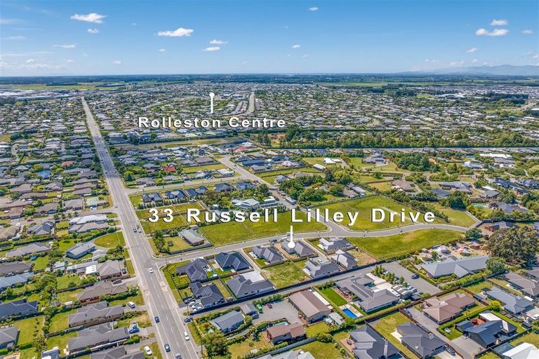 Photo of property in 33 Russell Lilley Drive, Rolleston, 7614
