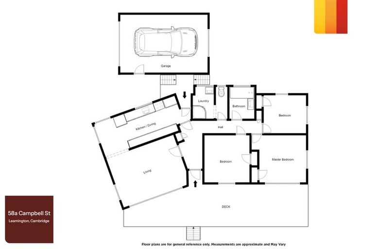 Photo of property in 58a Campbell Street, Leamington, Cambridge, 3432