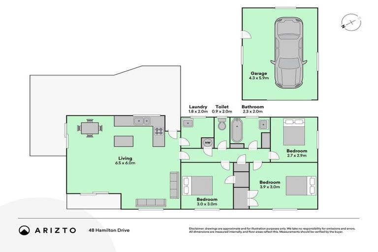 Photo of property in 48 Hamilton Drive, Waiuku, 2123