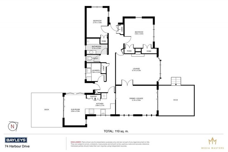 Photo of property in 74 Harbour Drive, Otumoetai, Tauranga, 3110