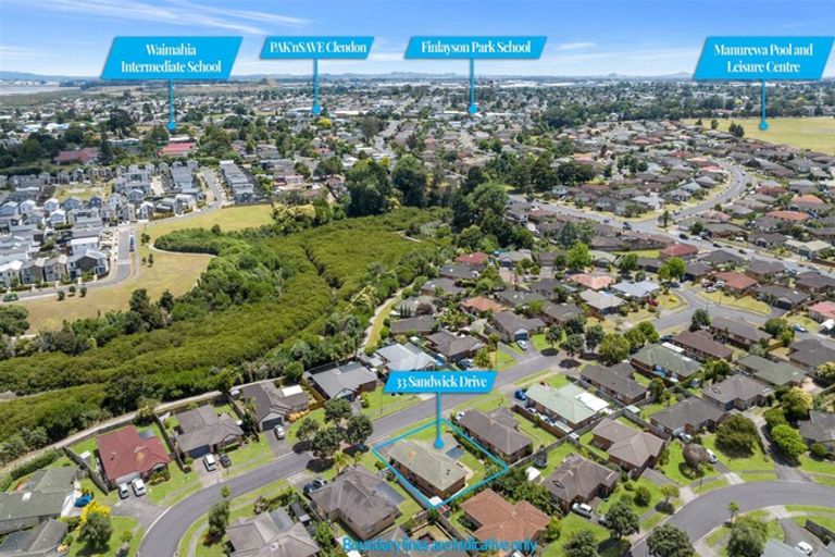 Photo of property in 33 Sandwick Drive, Weymouth, Auckland, 2103