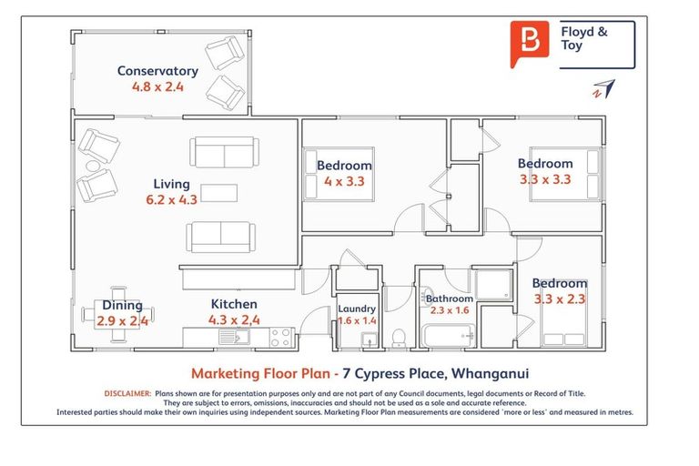 Photo of property in 7 Cypress Place, Aramoho, Whanganui, 4500