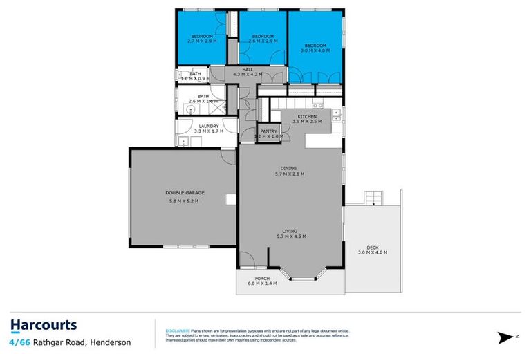 Photo of property in 4/66 Rathgar Road, Henderson, Auckland, 0610