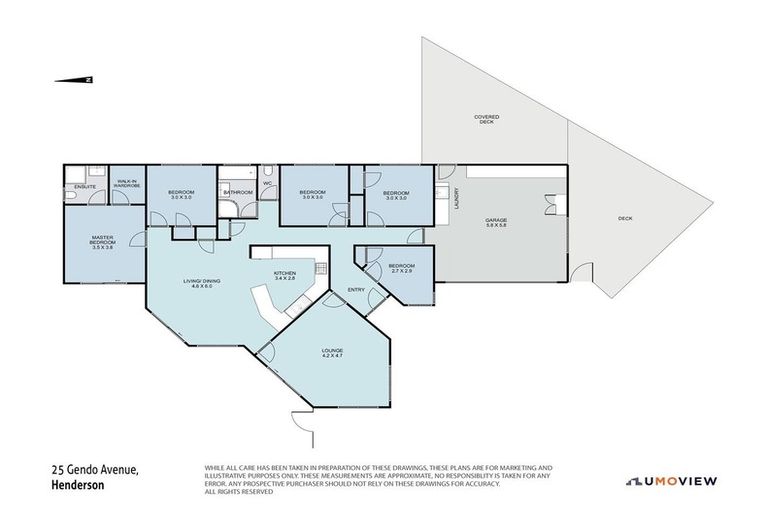 Photo of property in 25 Gendo Avenue, Henderson, Auckland, 0612