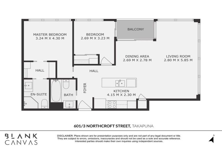 Photo of property in Sentinel Apartments, 601/3 Northcroft Street, Takapuna, Auckland, 0622