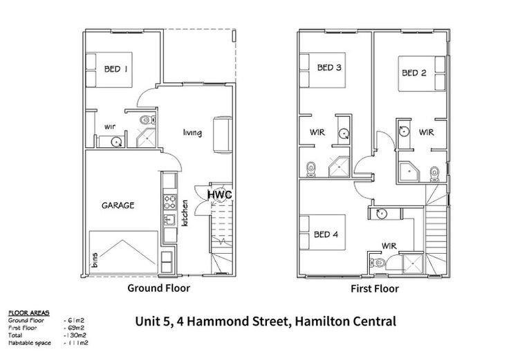 Photo of property in 5/4 Hammond Street, Hamilton Central, Hamilton, 3204
