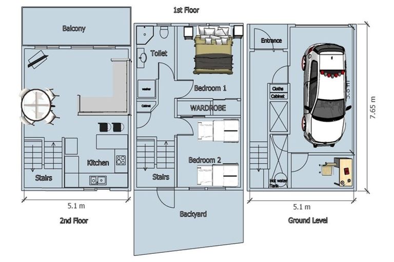 Photo of property in 2/197 Townsend Road, Miramar, Wellington, 6022