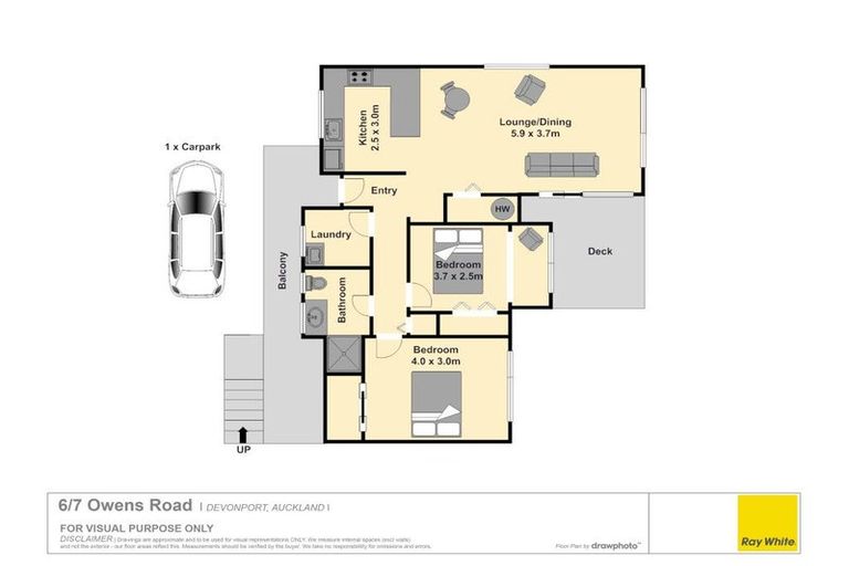 Photo of property in 6/7 Owens Road, Devonport, Auckland, 0624