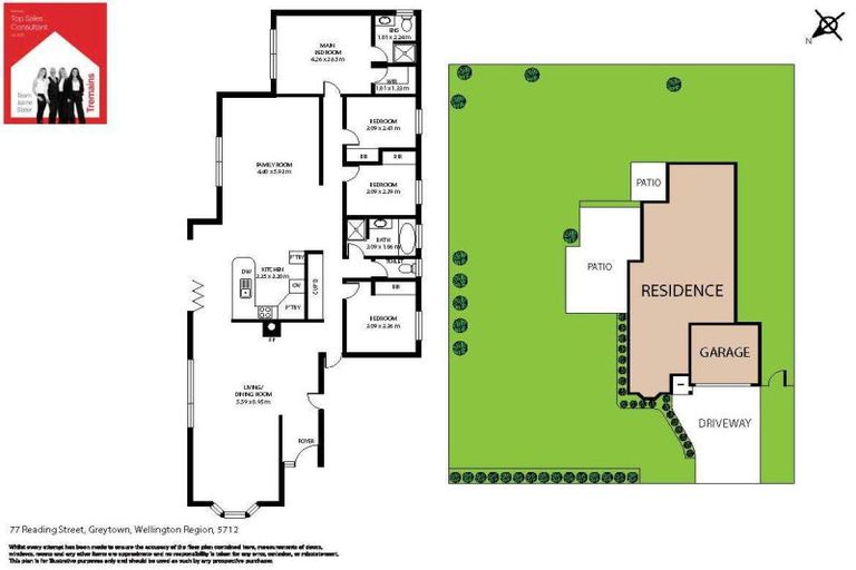 Photo of property in 77 Reading Street, Greytown, 5712